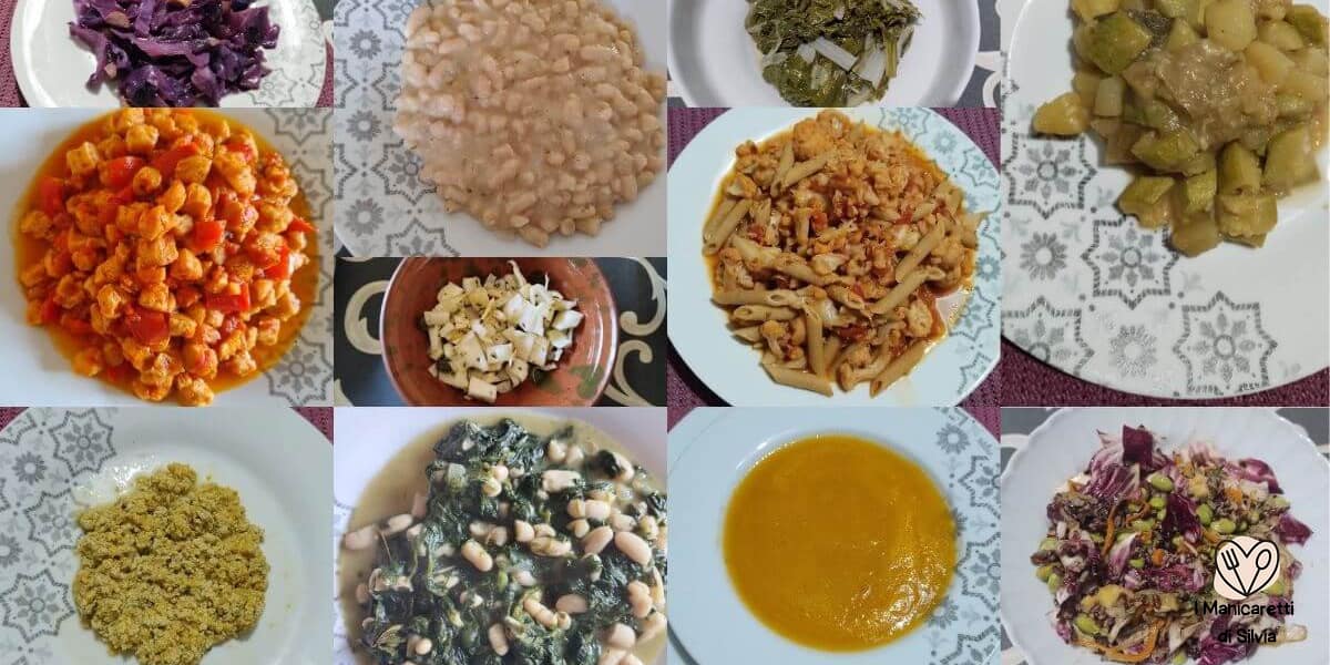 ricetta dietetica con verdure