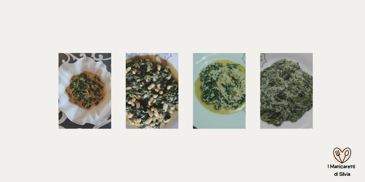 come condire gli spinaci surgelati