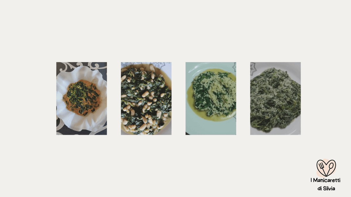 come condire gli spinaci surgelati
