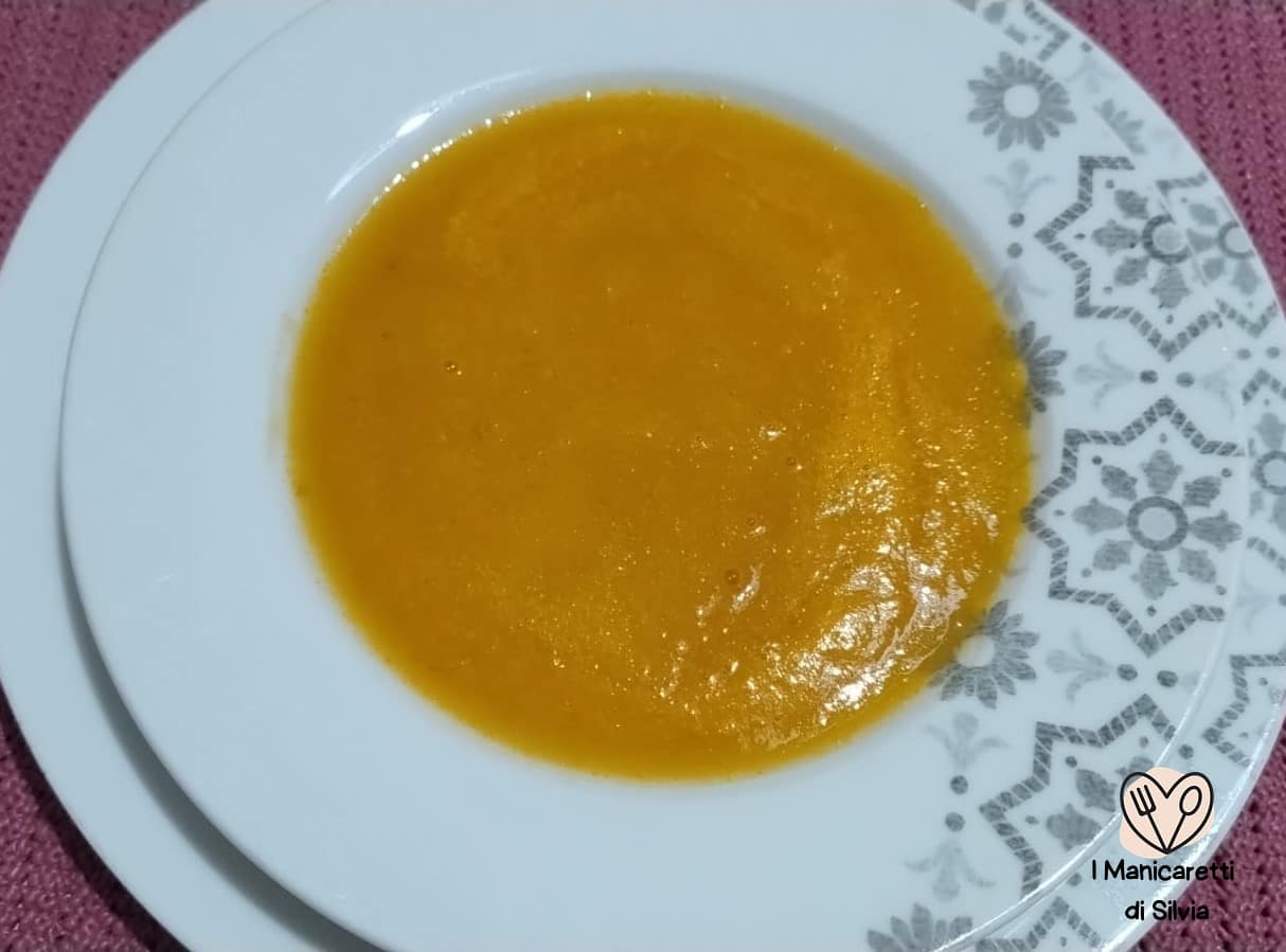 vellutata di zucca senza panna