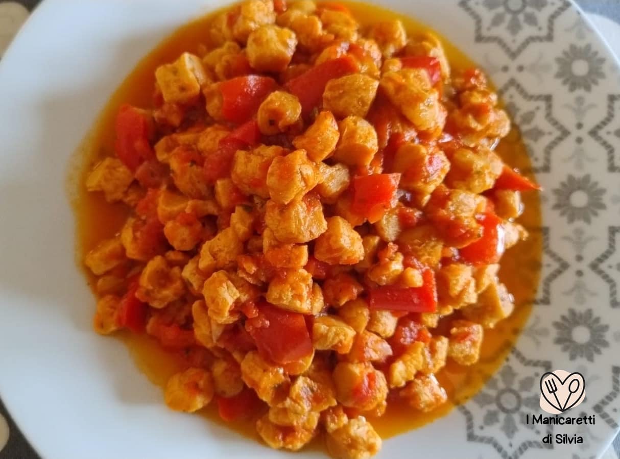 spezzatino con i peperoni