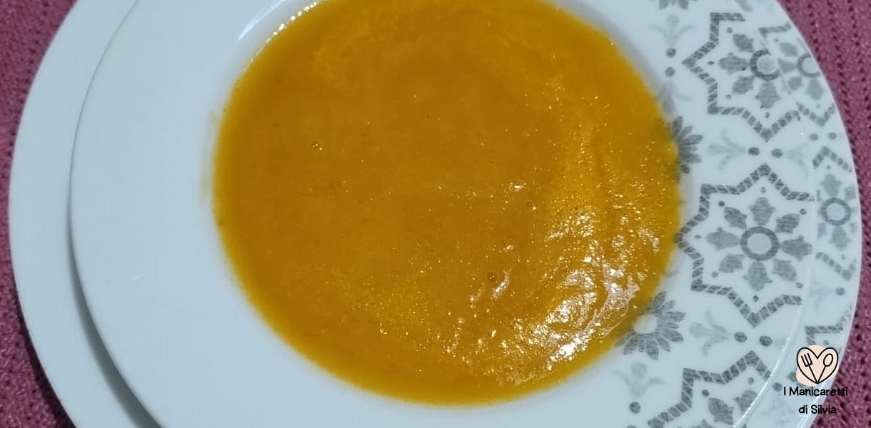 vellutata di zucca senza panna