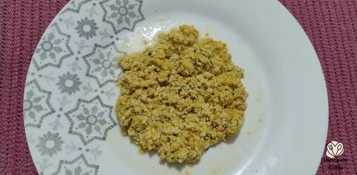 zucca e uova strapazzate