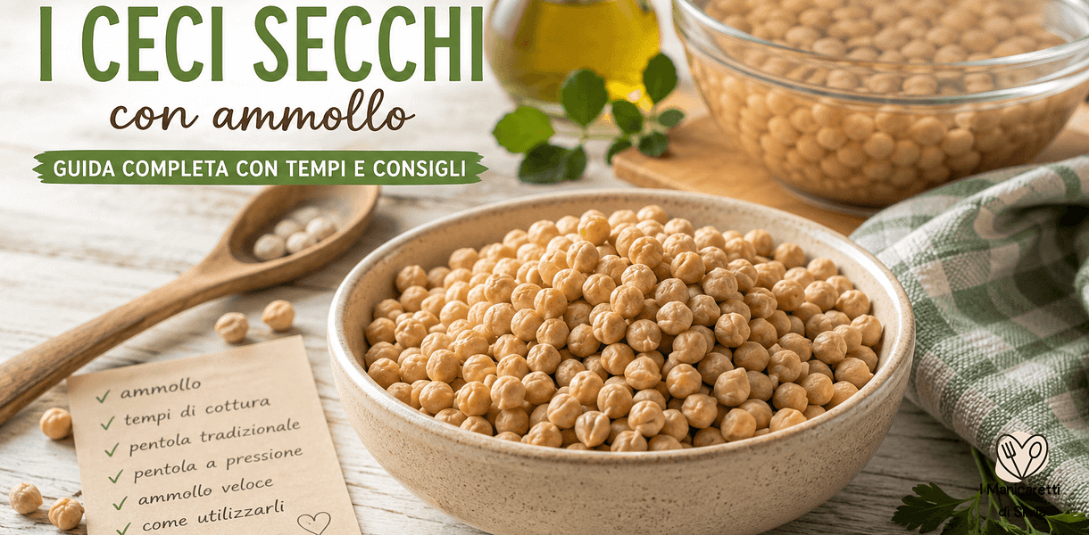 come cucinare i ceci secchi con ammollo