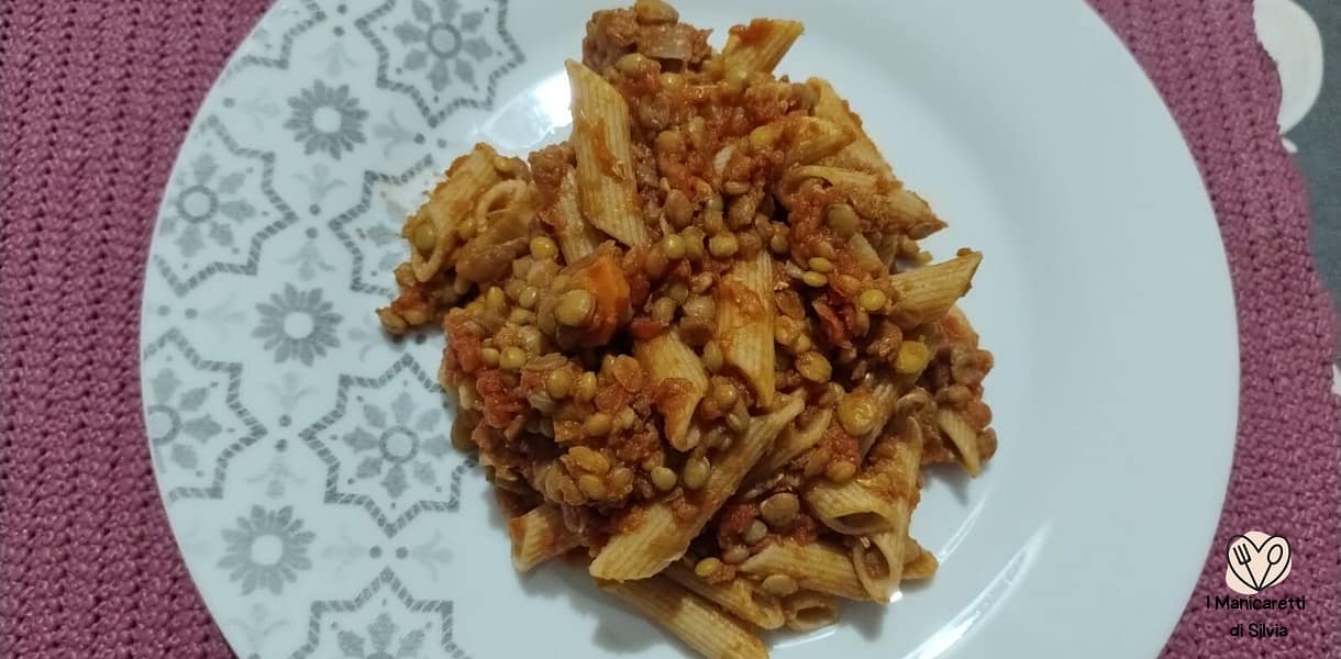 pasta con le lenticchie