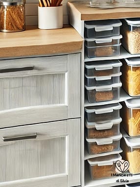 contenitori salvaspazio cucina