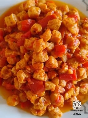 spezzatino con i peperoni