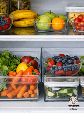 come conservare frutta e verdura in frigorifero