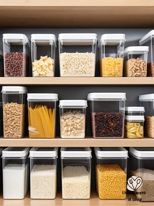 contenitori per alimenti dispensa