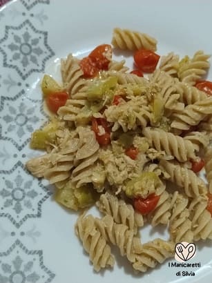 pasta zucchina e tonno
