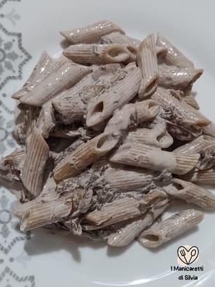 pasta con radicchio cremosa