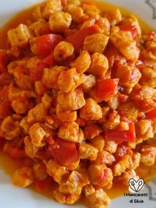 spezzatino con i peperoni