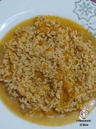 riso zucca senza burro