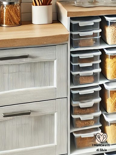 contenitori salvaspazio cucina