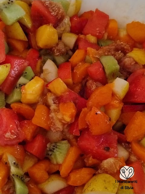 come condire la macedonia di frutta