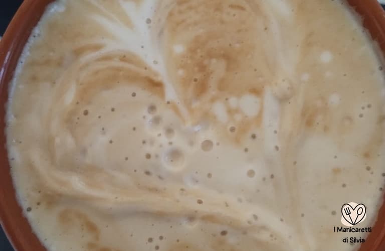 cappuccino con schiuma