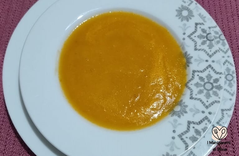 vellutata di zucca senza panna