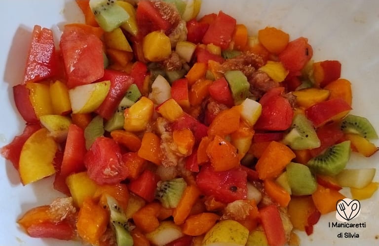 come condire la macedonia di frutta
