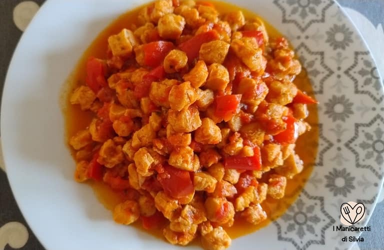 spezzatino con i peperoni