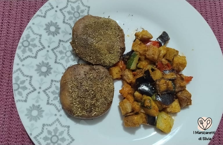 seitan con verdure