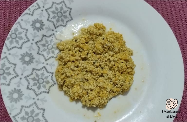 zucca e uova strapazzate