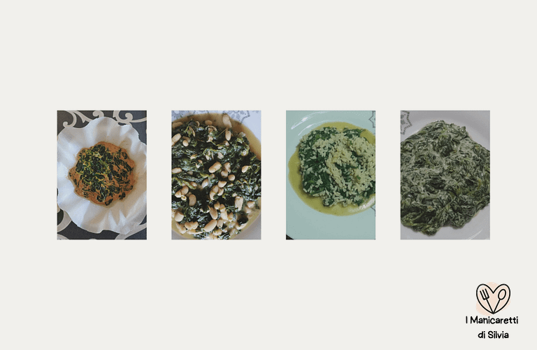 come condire gli spinaci surgelati