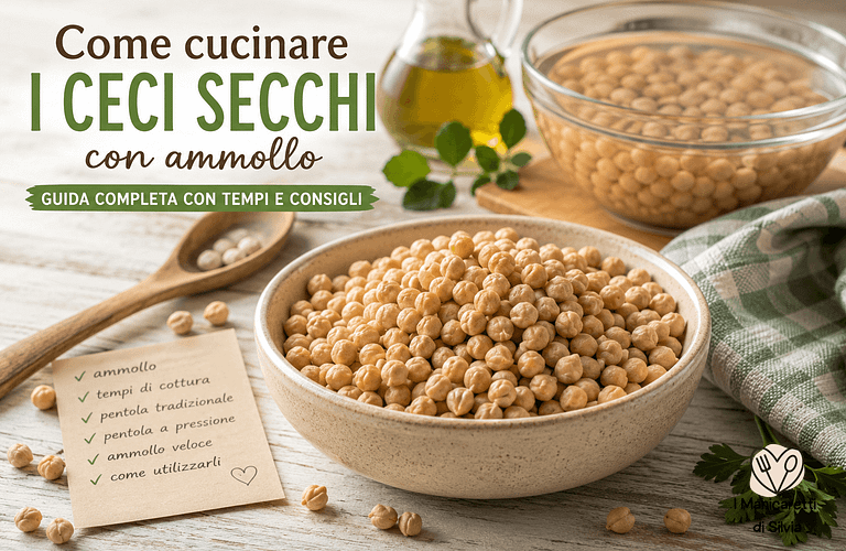 come cucinare i ceci secchi con ammollo
