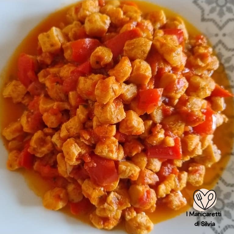 spezzatino con i peperoni