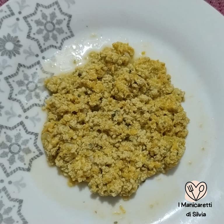 zucca e uova strapazzate