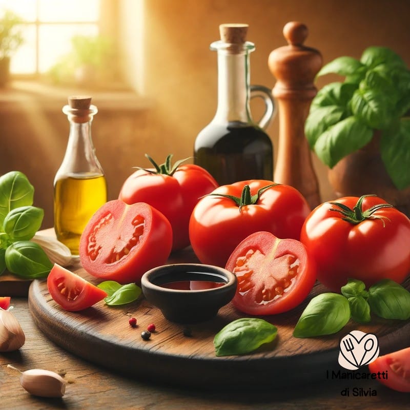 come condire pomodori crudi